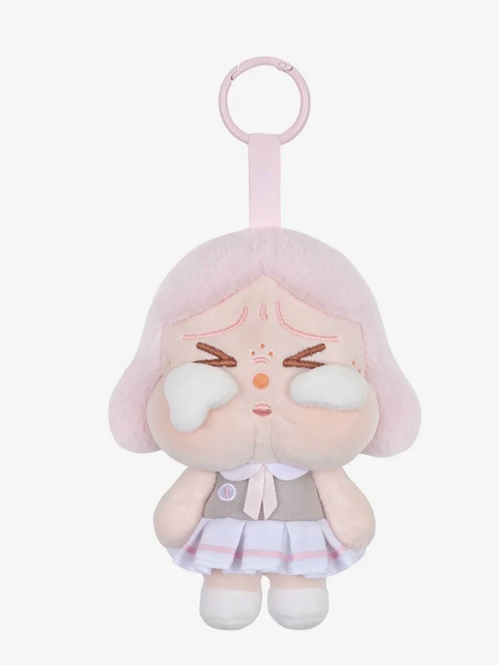 Cry Baby Pink Grey Pop Mart Sunset Concert